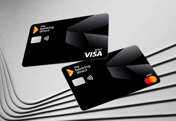 Picture of My Banking Direct Visa Debit Card